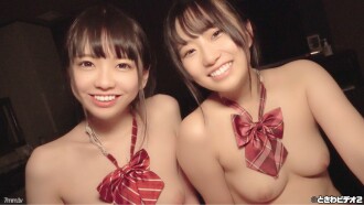 FC2-PPV-1612884 ♥新照片♥ [中出] 縣在校學生② 與兩個好朋友Chiharu＆Yui 3P中出第2部分