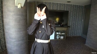 FC2-PPV-1928021 角色扮演 18 歲。不知不覺中，橡膠被移除，陰道射精是用惡魔軍團的服裝製作的