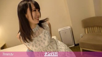 GANA-2096 認真的南帕，第一槍。 1355 晚上在鬧市區勸說一個乾淨整潔的美少女，結果卻是一個好色的美少女，主動服侍♪姬○poco舔臉超可愛♪