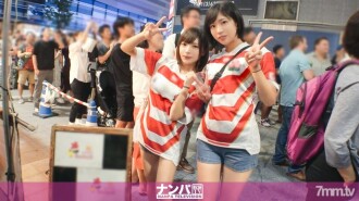 GANA-2180 認真的南帕，第一槍。 1398新宿抱兩個美少女，橄欖球世界杯精彩紛呈！ !!一起嘗試所有慶祝活動的狂歡！ !!給他們一個比比賽更熱的觸地得分 www