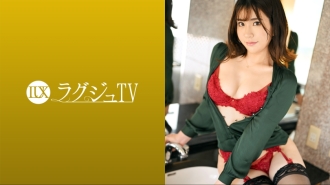 LUXU-1634 Luxury TV 1599 AV第一次出現美女內衣店員！在鏡頭前秀出豐滿美艷美體和粉紅乳頭美巨乳，用暴力豐富男演員責備搖晃身體！