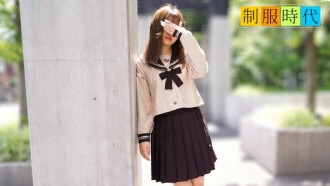 MUSUME-040624_01 制服時代～漂亮的服務小姐，剃光美穴，連精液都讓你嚥下去～